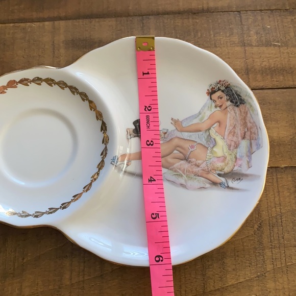 Vintage 1950s Glamour Girls Bone China Pinup Girl